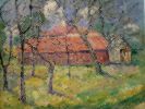 Kazimir Malevich: Landscape near Kiev